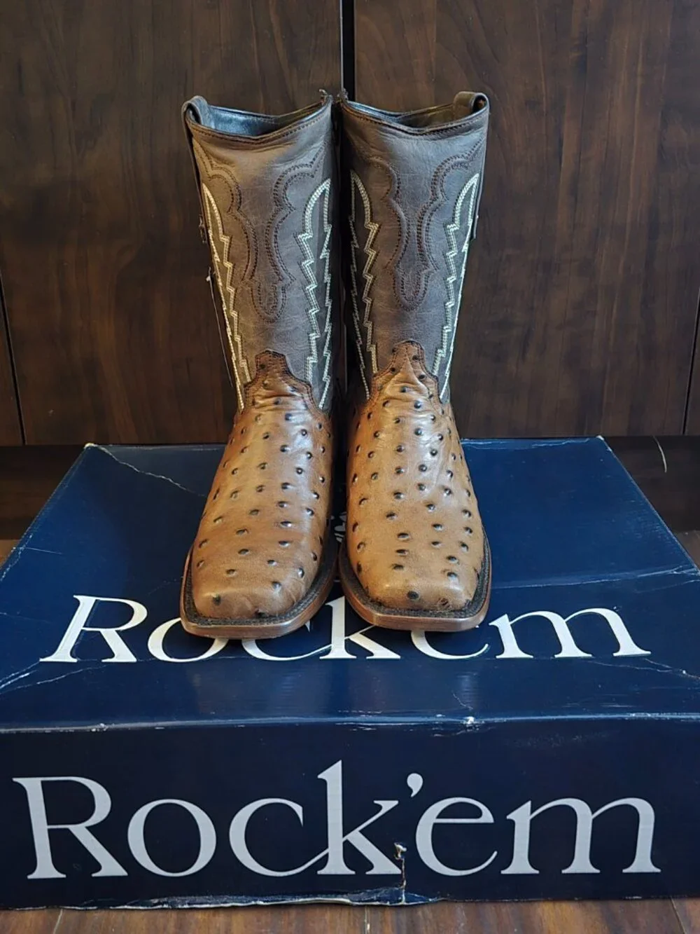 Rock'Em Men's Boots | Brown and Tan Boots | Retail price: $179.99